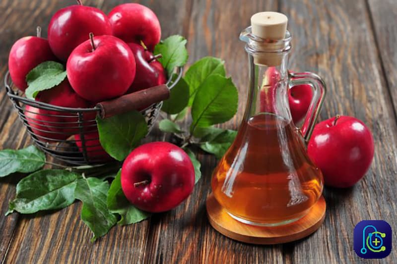 درمان خانگی کیست مویی با سرکه سیب